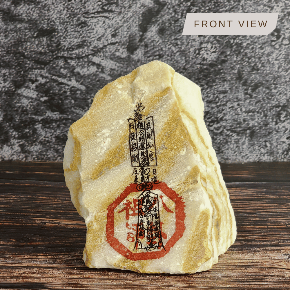 Mountain Riviera Rock Stone Amulet